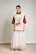 EMGEE by Get Spotted: Bahay Kubo Bib in Pina Fabric (Copy)